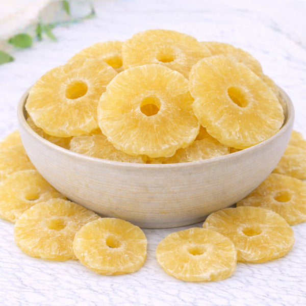 Dried Pineapple Crystallised Rings