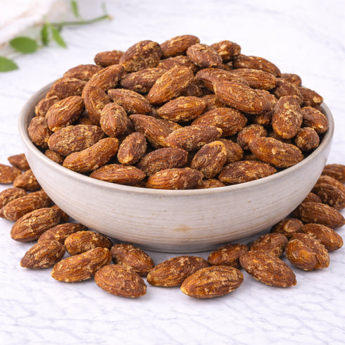 Geräucherte Mandeln