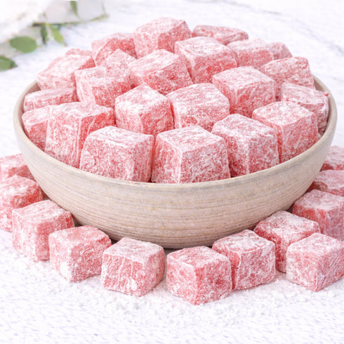 Sour Cherry Turkish Delight