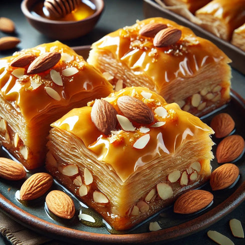 Almond Baklava - GoodFoodDelivered