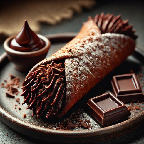 Dark Chocolate Cannoli - GoodFoodDelivered