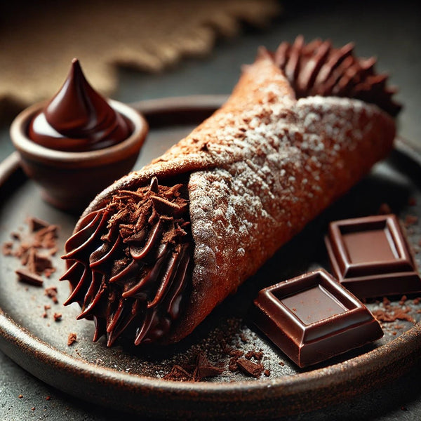 Dark Chocolate Cannoli - GoodFoodDelivered