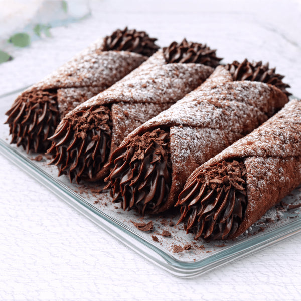 Dark Chocolate Cannoli - GoodFoodDelivered