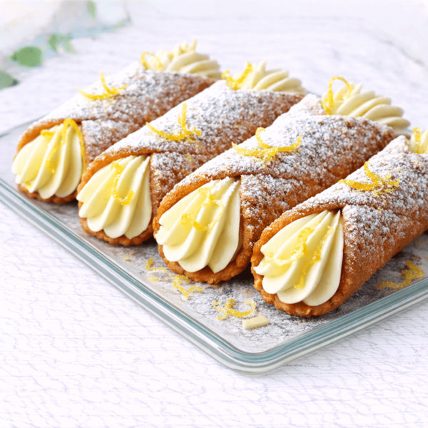 Lemon Cannoli - GoodFoodDelivered