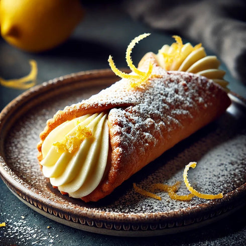 Lemon Cannoli - GoodFoodDelivered
