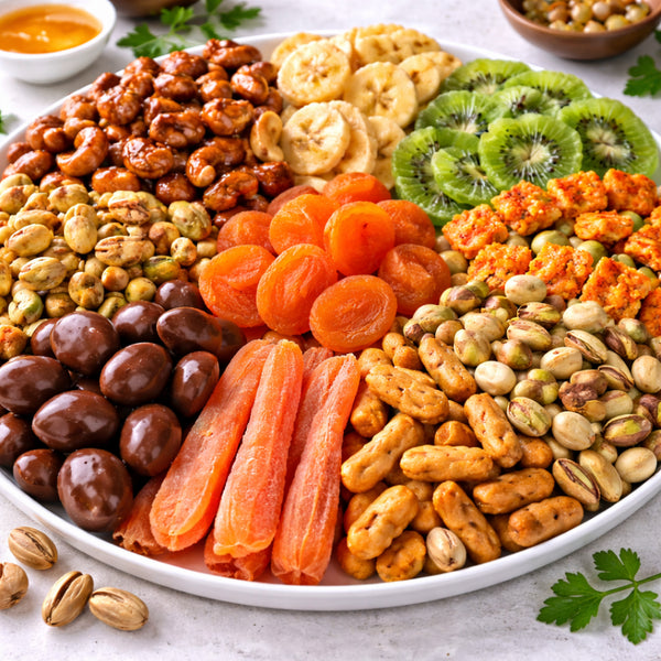 Nuts & Dried Fruit Best Seller Bundle - Contains 15 Different Great - Tasting Snacks - GoodFoodDelivered