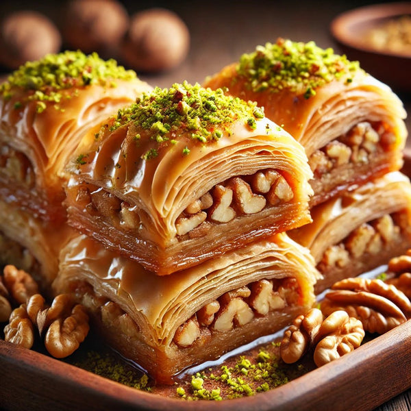 Walnut Wafer Baklava - GoodFoodDelivered