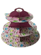 Wedding/Birthday Party Use Cake Stand Cardboard Cupcake Display Stand Design pink back ground muffin - GoodFoodDelivered