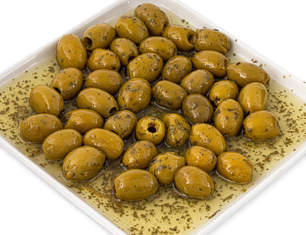 Marinated Mixed Olives Lemon Coriander Pitted - GoodFoodDelivered