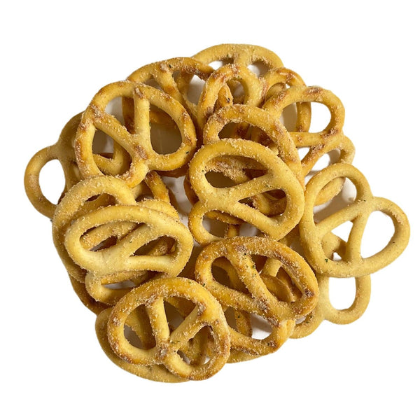 Sour Cream and Chive Baked Pretzels - GoodFoodDelivered