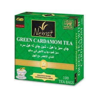 CARDAMOM GREEN TEA 100 bags - GoodFoodDelivered