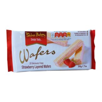 Strawberry layered wafers - GoodFoodDelivered