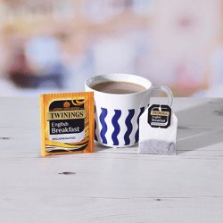 Twinings English Breakfast Decaffeinated Enveloped Tea Bags - GoodFoodDelivered